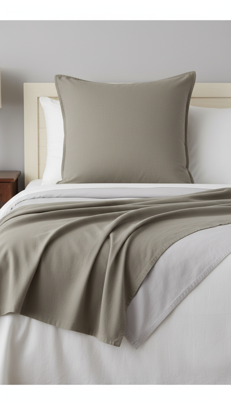 Taupe Cushion & Throw Styling Set