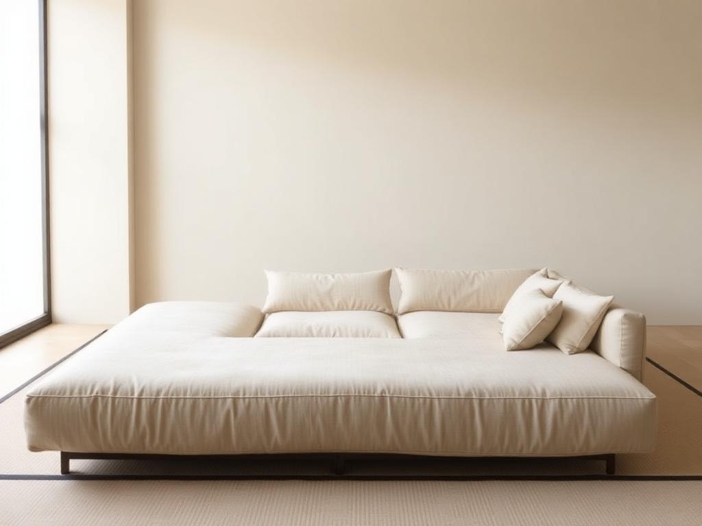 Cloud ivory extra-deep modular sofa