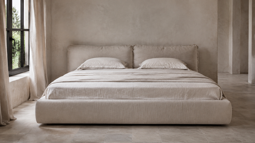 Crown Bay Antwerp Linen Cloud Bed