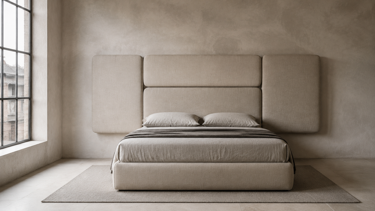 Crown Bay Antwerp Linen Panel Divan