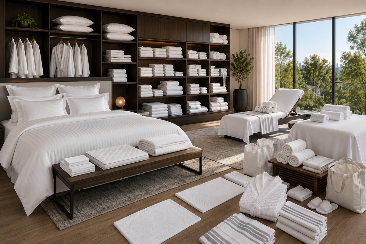 Crown Bay Complete Hotel Linen Collection
