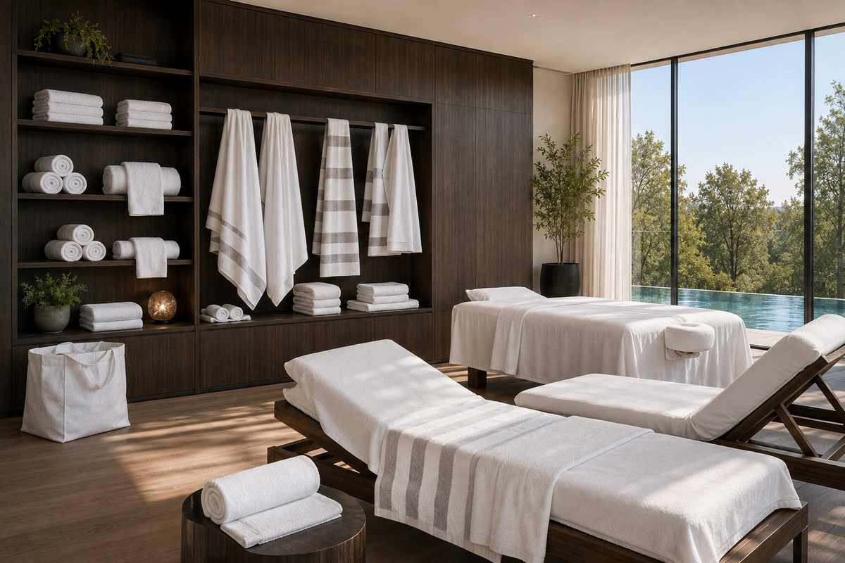Crown Bay Hotel Bath Linen Collection