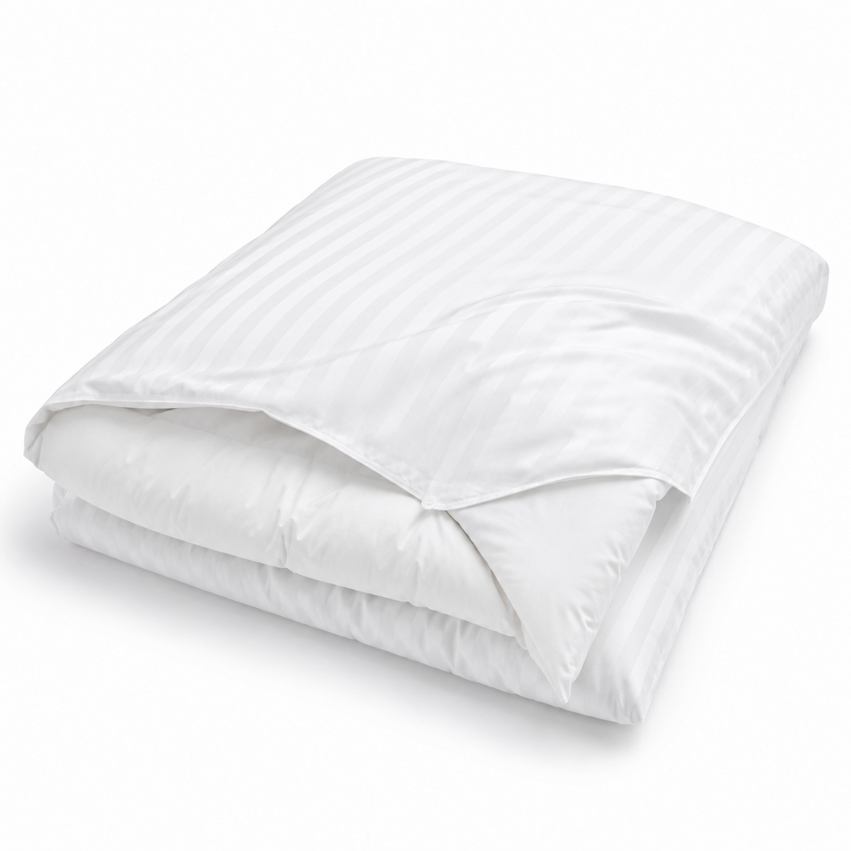 Crown Bay Satin Stripe Duvet Cover